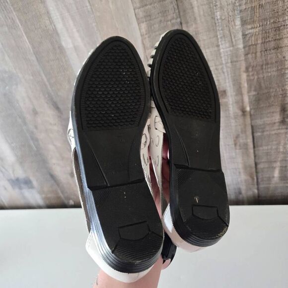 Predictions White Leather Slip On Shoes 7W - Picture 6 of 7